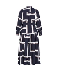 City Chic Women's Kinsley Print Maxi Dress