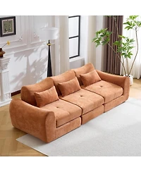 Streamdale Furniture Modular Cloud Sofa, Convertible Folding Sofa Bed, Sectional Cushioned Sofa