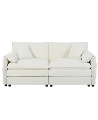 Streamdale Furniture Chenille Modular Sofa: Ultimate Comfort, Customizable, Modern Minimalist Design