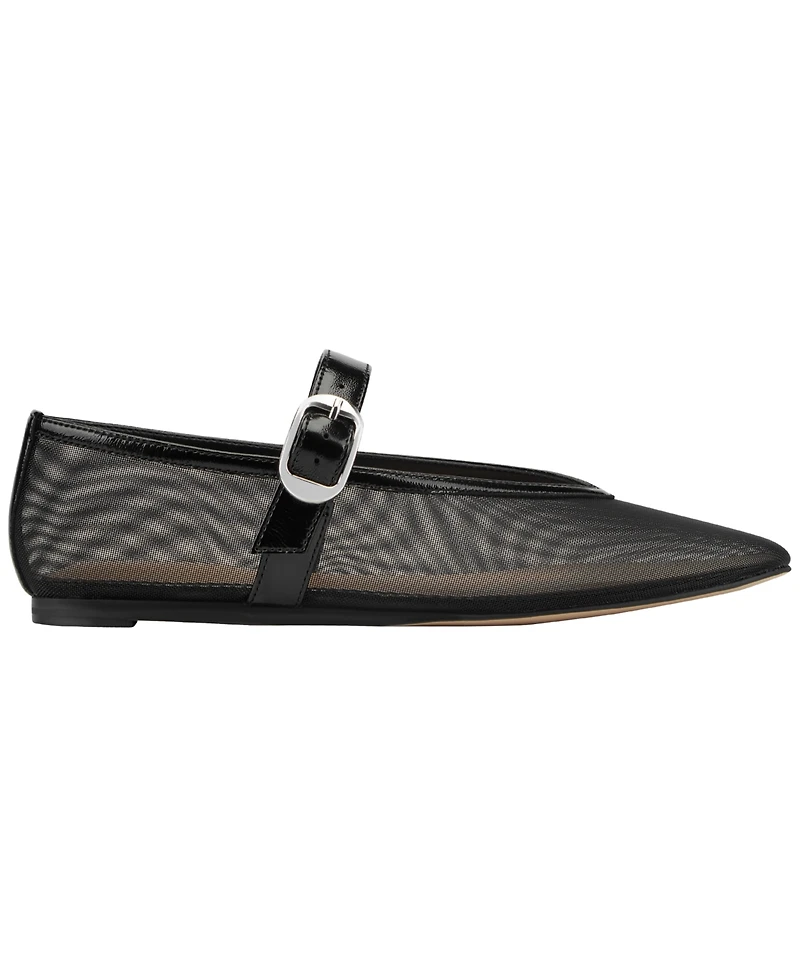 Marc Fisher Ltd Women's Godina Mesh Mary Jane Dress Flats