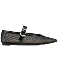 Marc Fisher Ltd Women's Godina Mesh Mary Jane Dress Flats