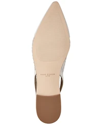 Marc Fisher Ltd Women's Davin Mesh Slingback Dress Flats