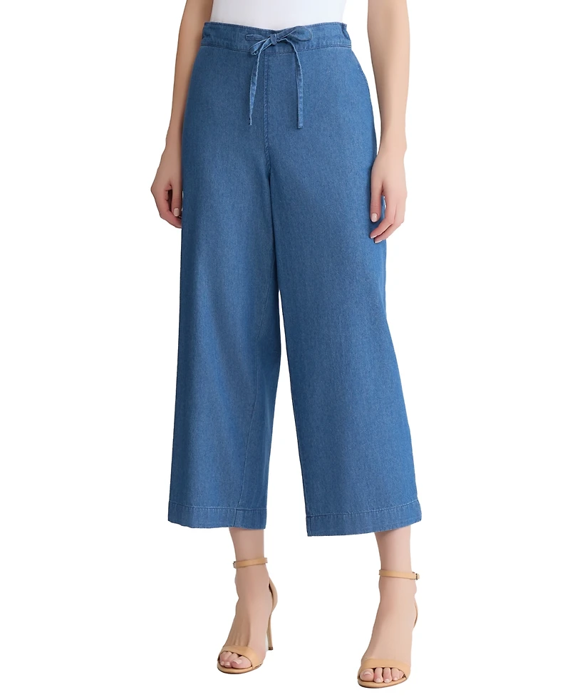 Jones New York Petite Wide Leg Pants