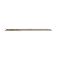 vidaXL Wall Shelves 4 pcs Concrete Gray 45.3"x3.5"x1.2"