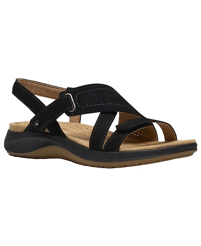 Clarks Women's Maelynn Gem Round Toe Sandals