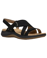 Clarks Women's Maelynn Gem Round Toe Sandals