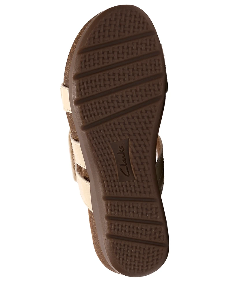 Clarks Women's Calenne Holly Slip-On Sandals