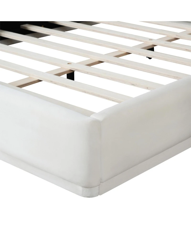 Streamdale Furniture Queen Upholstered Bed - Soft, Comfortable, & Cozy