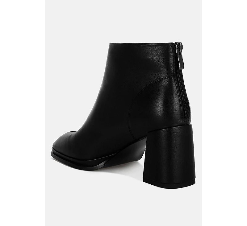 Armada Genuine Leather Square Toe Boots