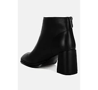 Armada Genuine Leather Square Toe Boots