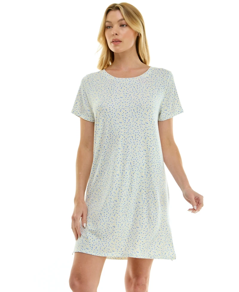 Roudelain Women's Short-Sleeve Sleep Shirt