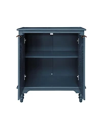 Streamdale Furniture American Style 2 Door Accent Cabinet Sideboard Buffet Storage Cabinet