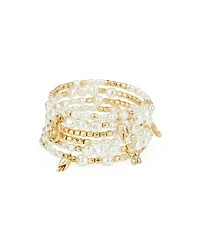 Patricia Nash Gold-Tone French Garden Collection Coil Bracelet