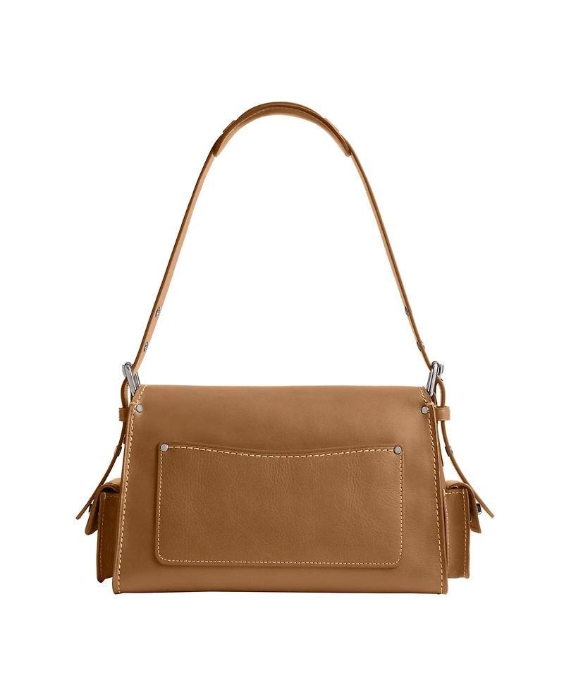 Coach Tabby Turnlock Medium Soft Leather Shoulder Bag