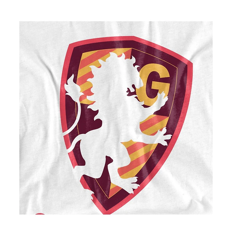 Harry Potter Men's Gryffindor Silhouette Crest T Shirt