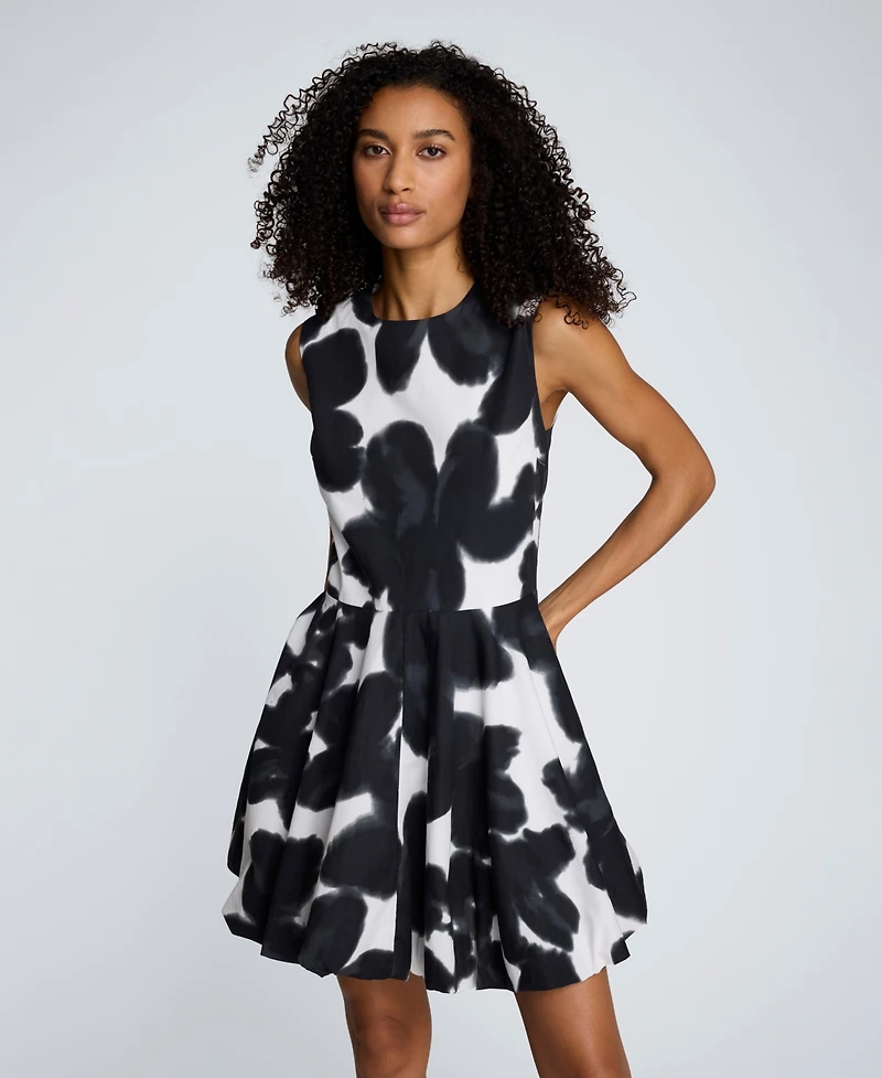 Kenneth Cole Women's Bubble Hem Mini Dress