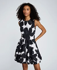 Kenneth Cole Women's Bubble Hem Mini Dress