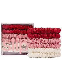 Slip 6-Pc. Sweeties Pure Silk Skinny Scrunchies