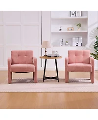 Streamdale Furniture Modern Minimalist Single Armchair for Living Room, Bedroom, Office.