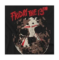 Friday The 13th Men's Rough Mask T Shirt