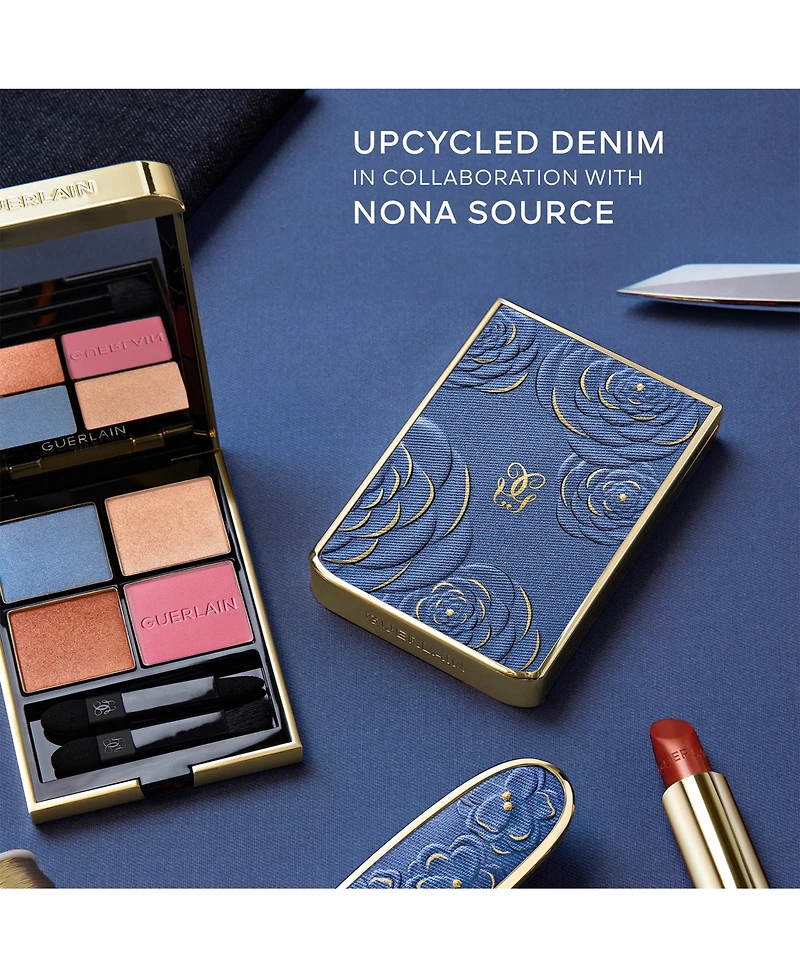 Guerlain Limited Edition Ombres G-Quad Denim Blossom Eyeshadow