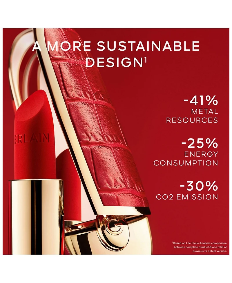 Guerlain Limited Edition Rouge G Customizable Velvet Lipstick Refill - Le