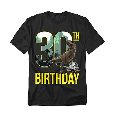 Jurassic Park Men's World 30th Birthday T-Rex T Shirt