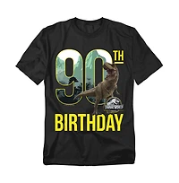 Jurassic Park Men's World 90th Birthday T-Rex T Shirt