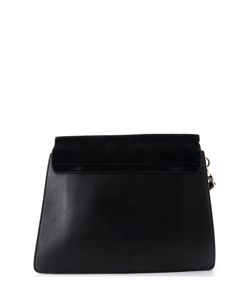 Pre-Owned Chloe Medium Faye Shoulder Bag Leather