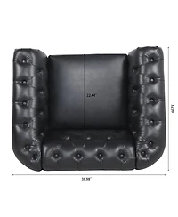 Streamdale Furniture 1 Seater Sofa For Living Room