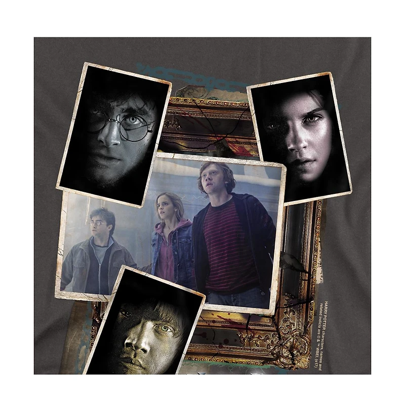 Harry Potter Men's Trio Collage T Shirt