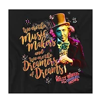 Willy Wonka & The Chocolate Factory Men's And Music Makers T Shirt