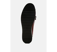 Croyda Fringed Nubuck Loafers