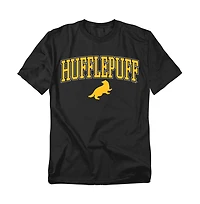 Harry Potter Men's Hufflepuff Arched Badger T Shirt