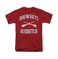 Harry Potter Men's Hogwarts Quidditch Brooms T Shirt