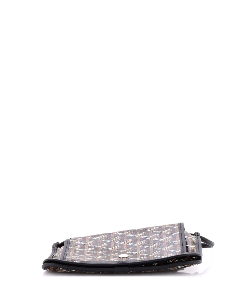 Pre-Owned Goyard Plumet Clutch Wallet Coated Canvas