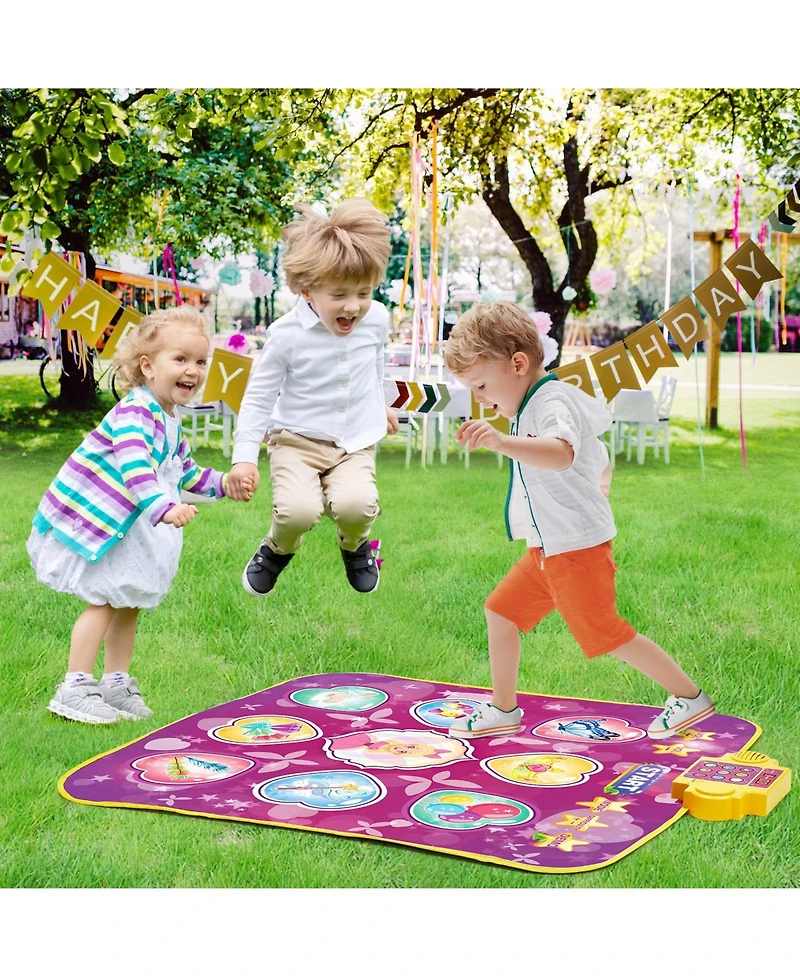 Slickblue 9-Button Dance Mat with Electronic Pad and 3 Game Modes