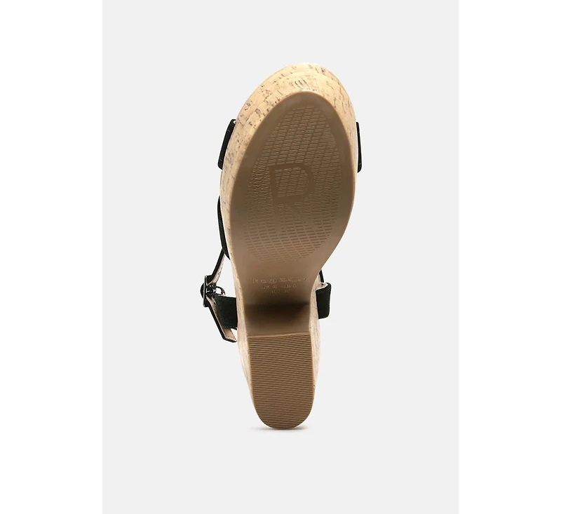 Ulla Womens High Heeled Block Sandal