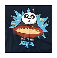 Kung Fu Panda Men's 4 Po and Pasta T Shirt