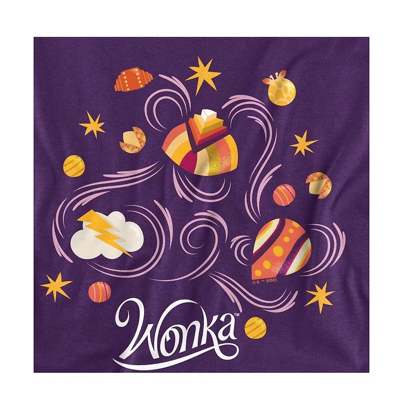 Willy Wonka & The Chocolate Factory Men's Candy T-Shirt