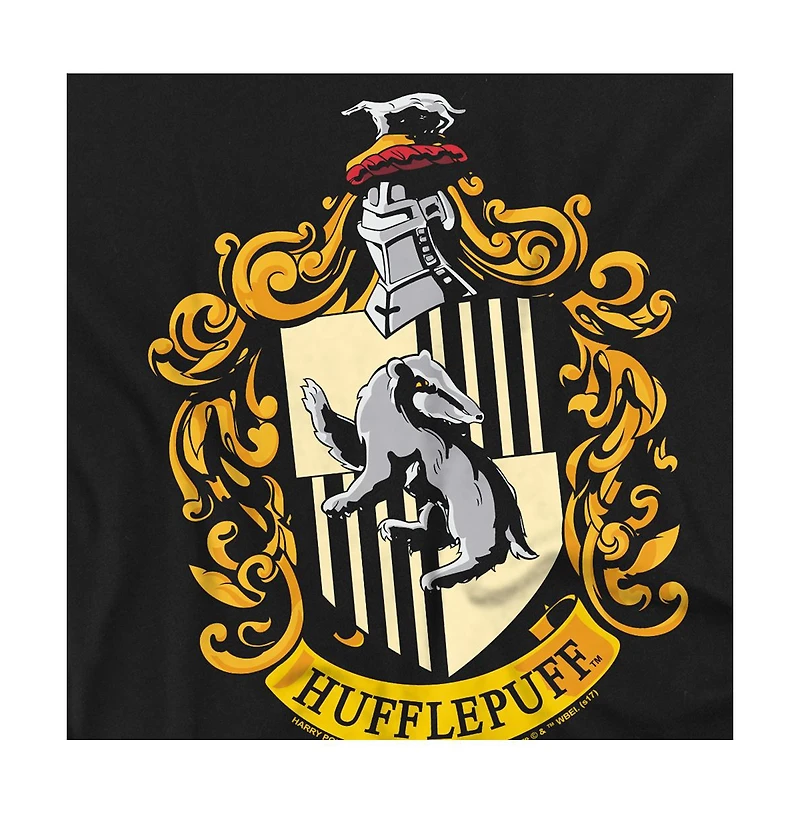 Harry Potter Men's Hufflepuff Crest T Shirt