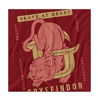 Harry Potter Men's Gryffindor Brave At Heart T Shirt