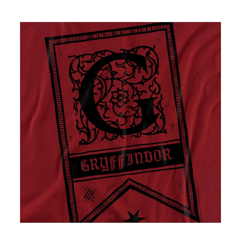 Harry Potter Men's Gryffindor Banner T Shirt