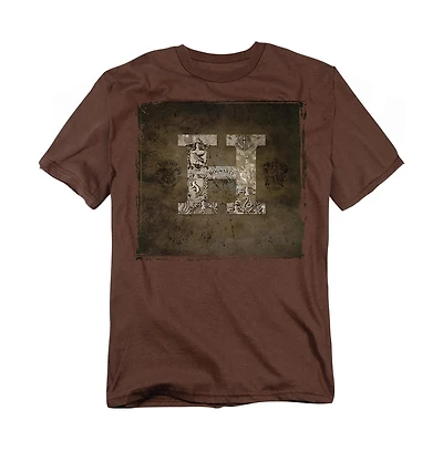Harry Potter Men's Hogwarts H On Parchment T Shirt