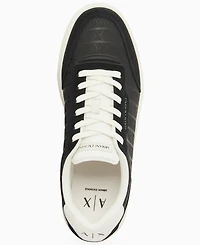 A|X Armani Exchange Men's London Embossed Sneakers