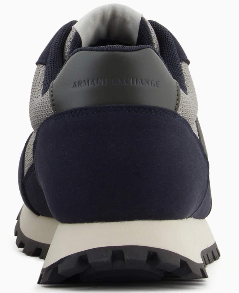 A|X Armani Exchange Men's Drop Lace-Up Sneakers