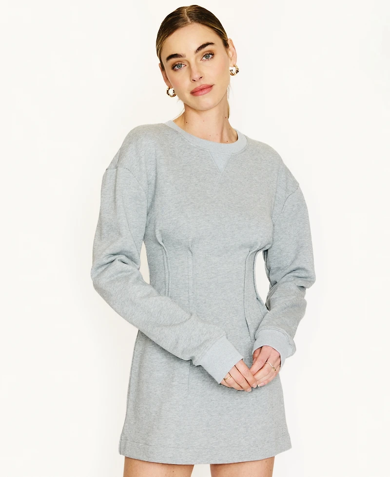 Line & Dot Women's Esryn Long-Sleeve Mini Dress