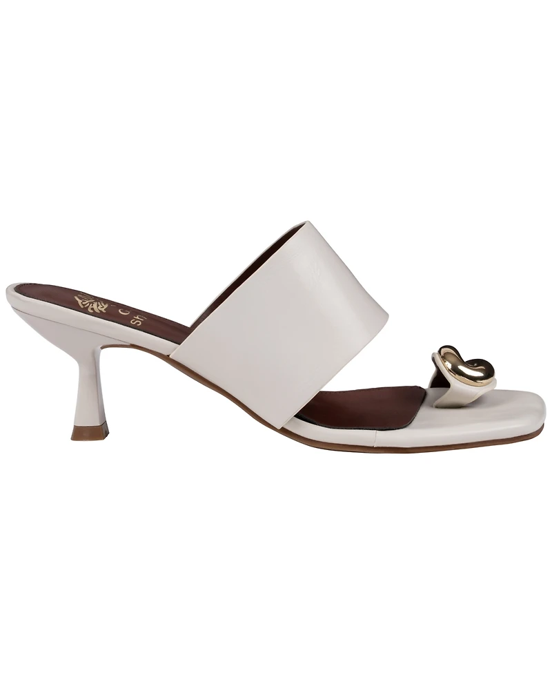 Gc Shoes Women's Carmela Toe Ring Slip-On Dress Sandals
