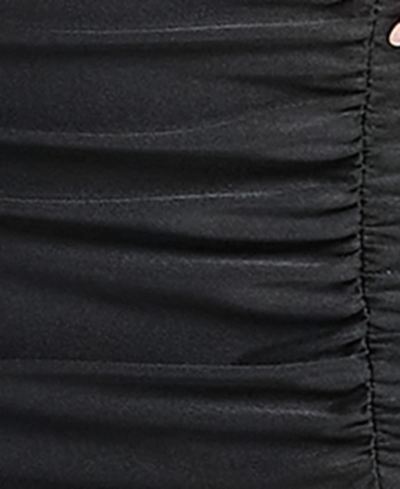 Emerald Sundae Juniors' Lace Up Tie Back Dress