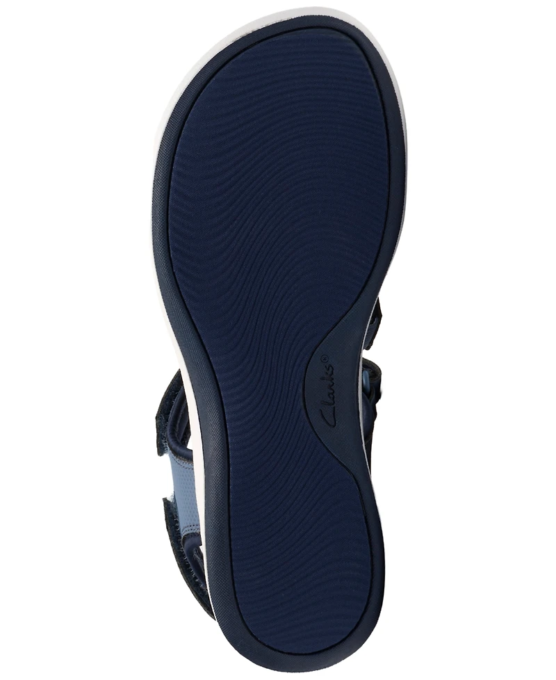 Clarks Women's Cloudsteppers Mira Shore Round Toe Sandals